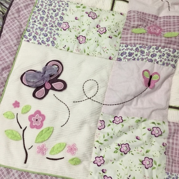 CoCaLo Baby Butterfly Blanket Aprox. 42X36 - Picture 4 of 10
